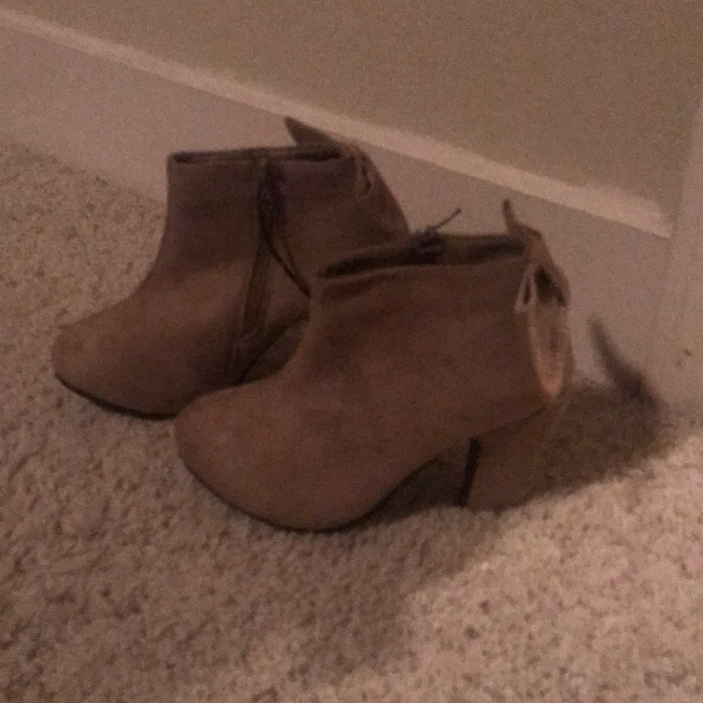 Tan Booties